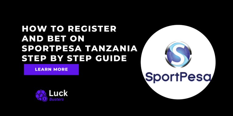 How To Register And Bet On Sportpesa Tanzania Step By Step Guide