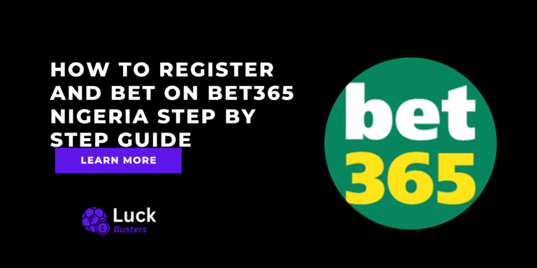 How To Register And Bet On Bet365 Nigeria Step By Step Guide