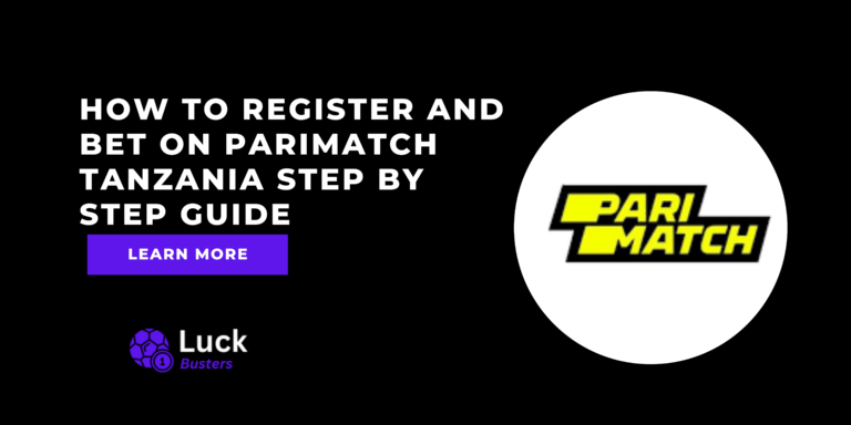 How To Register And Bet On Parimatch Tanzania Step By Step Guide